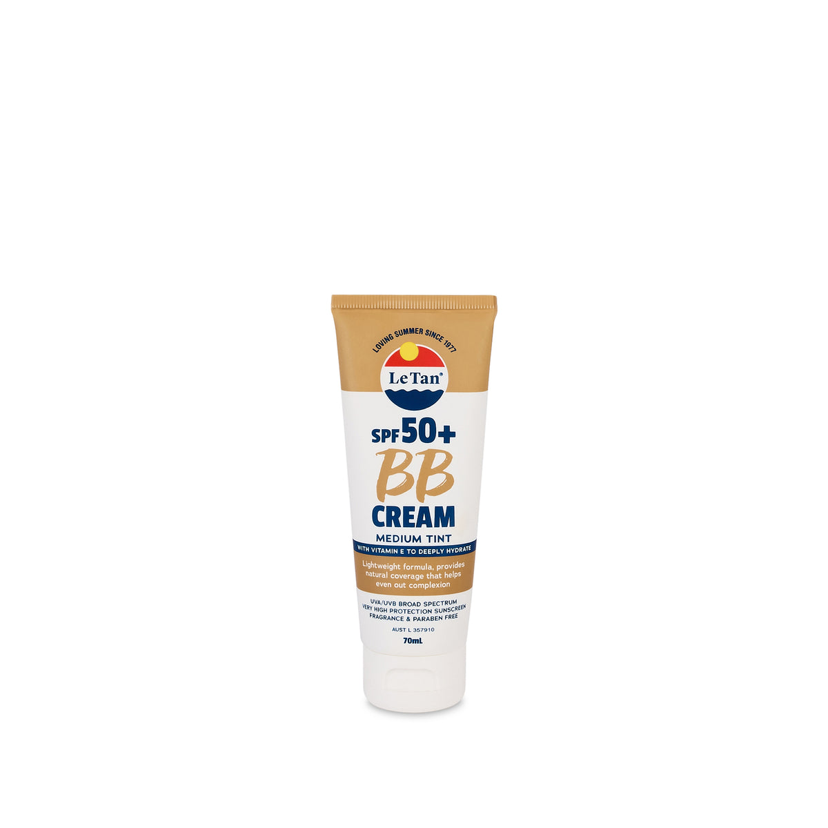SPF50+ BB Cream Medium Tint 70mL