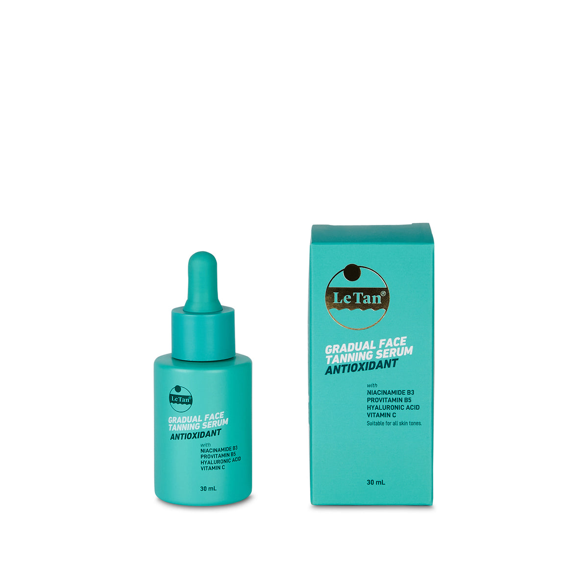 Gradual Face Tanning Serum - Antioxidant