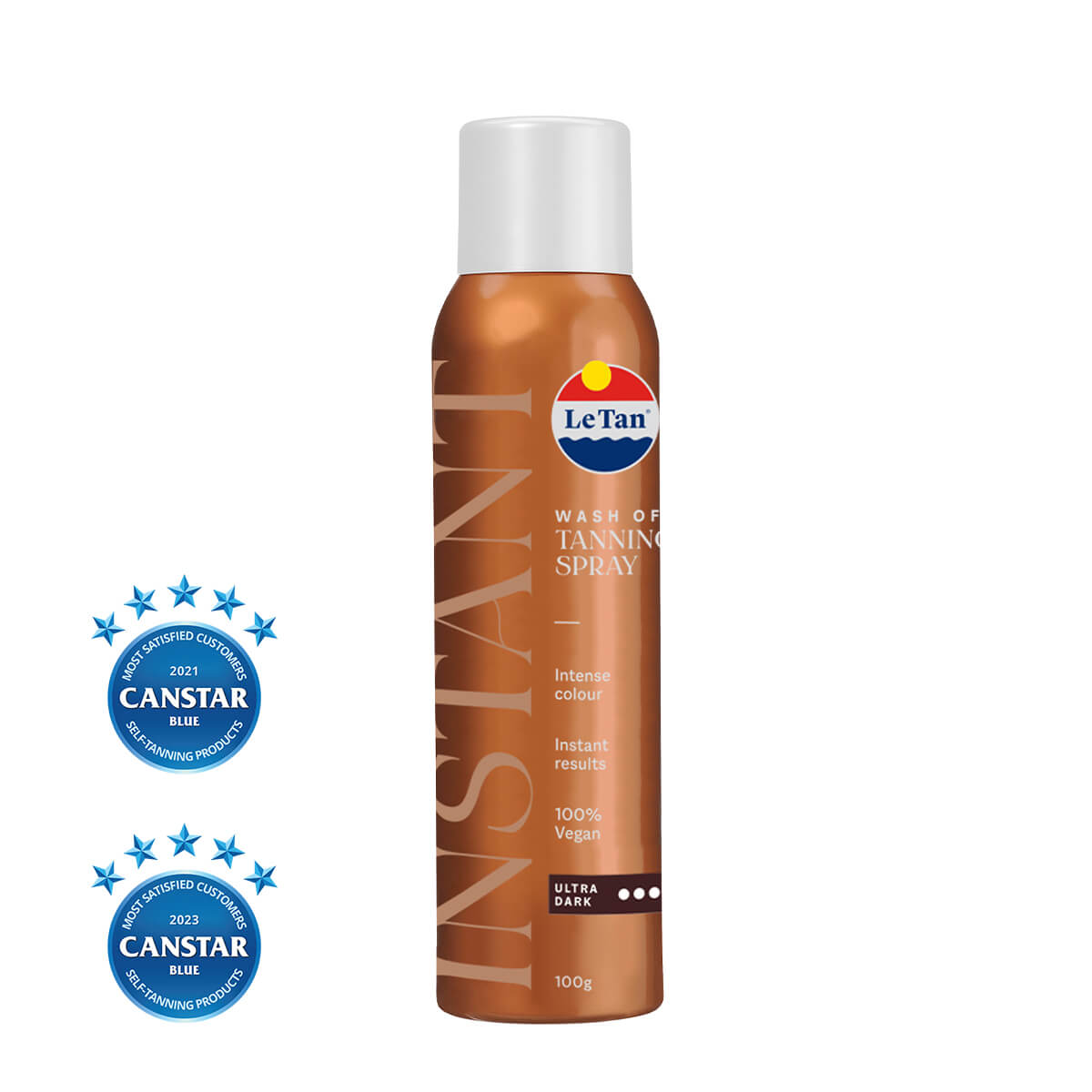 INSTANT Wash Off Tanning Spray Ultra Dark 100g Le Tan Australia