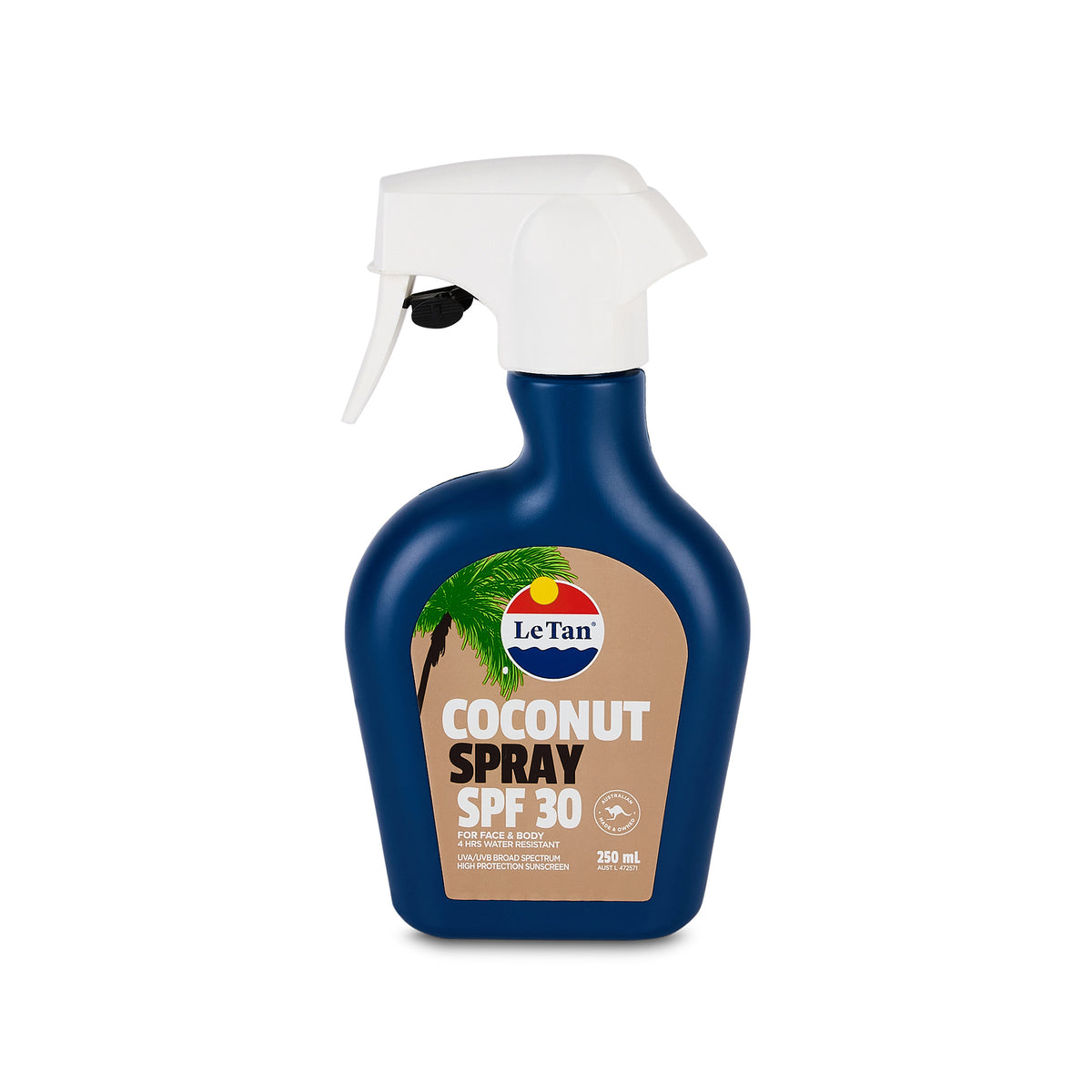 LE TAN SPF30 C/NUT SPRY 250ML