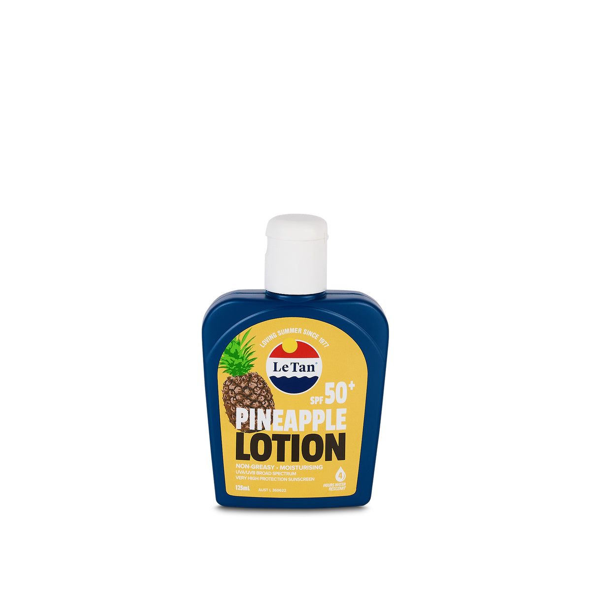 LE TAN SPF50+ PINEAPPLE 125ML