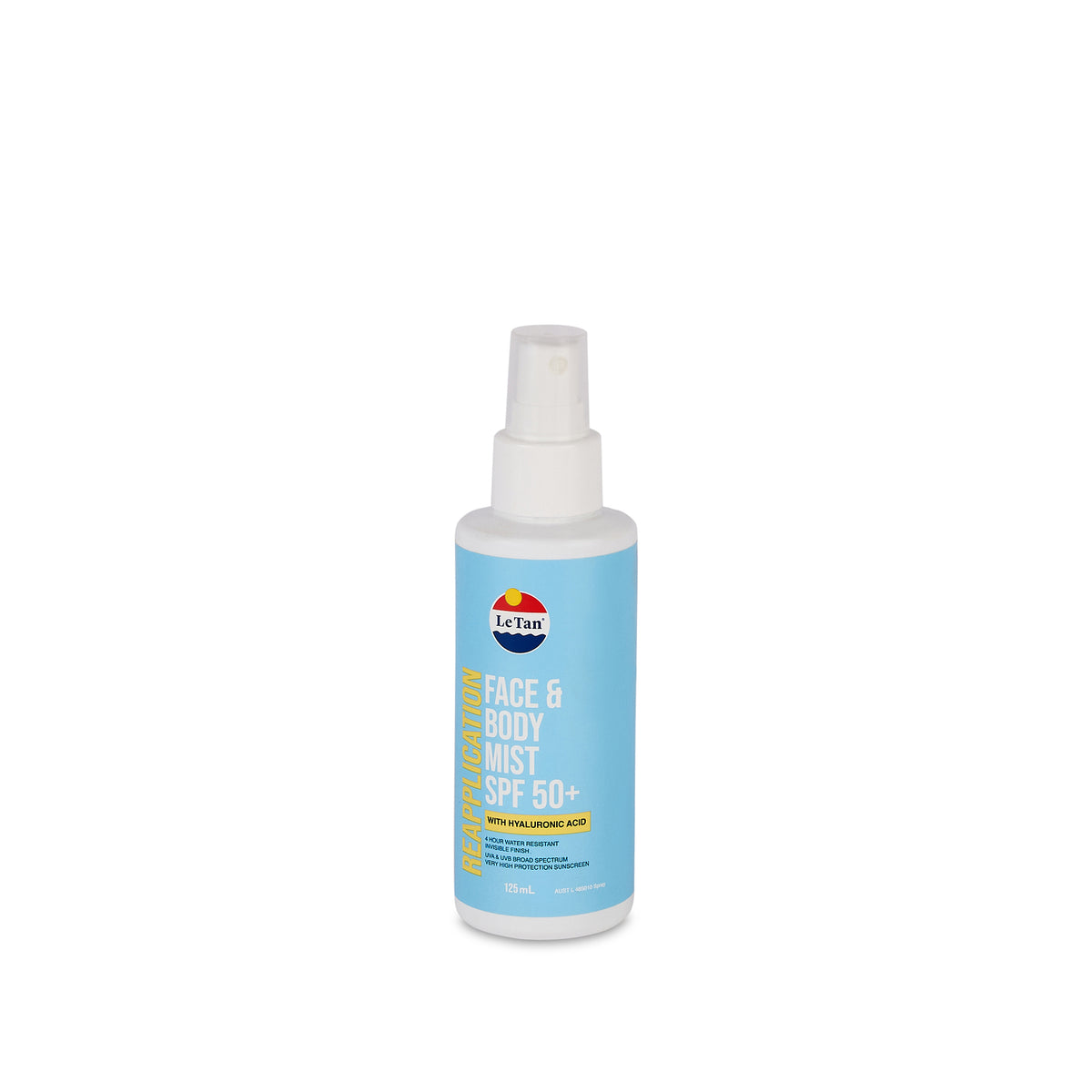 SPF50+ Face & Body Mist