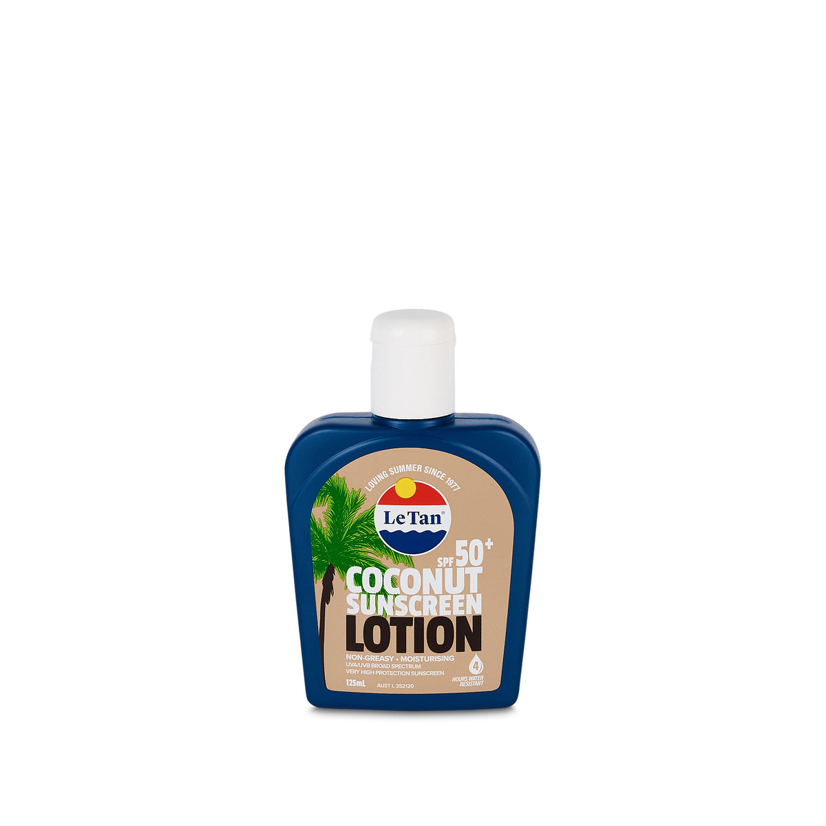 SPF50+ Coconut Sunscreen Lotion 125mL