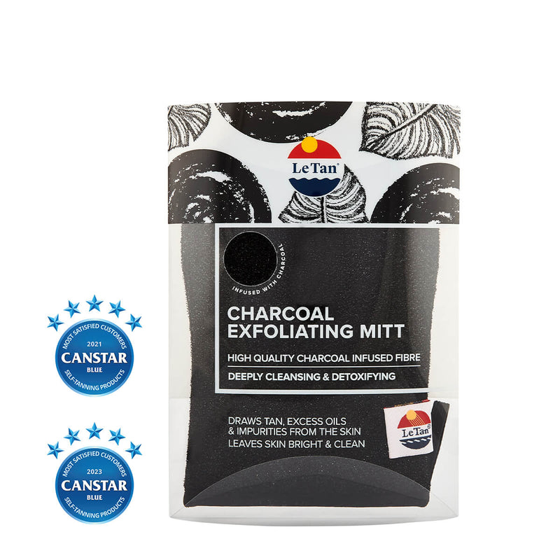 Activated Charcoal Exfoliating Mitt
