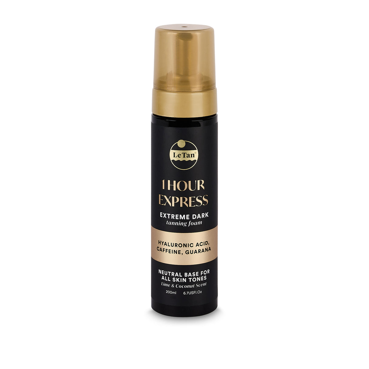 1HR Express Extreme Dark Tanning Foam 200ml