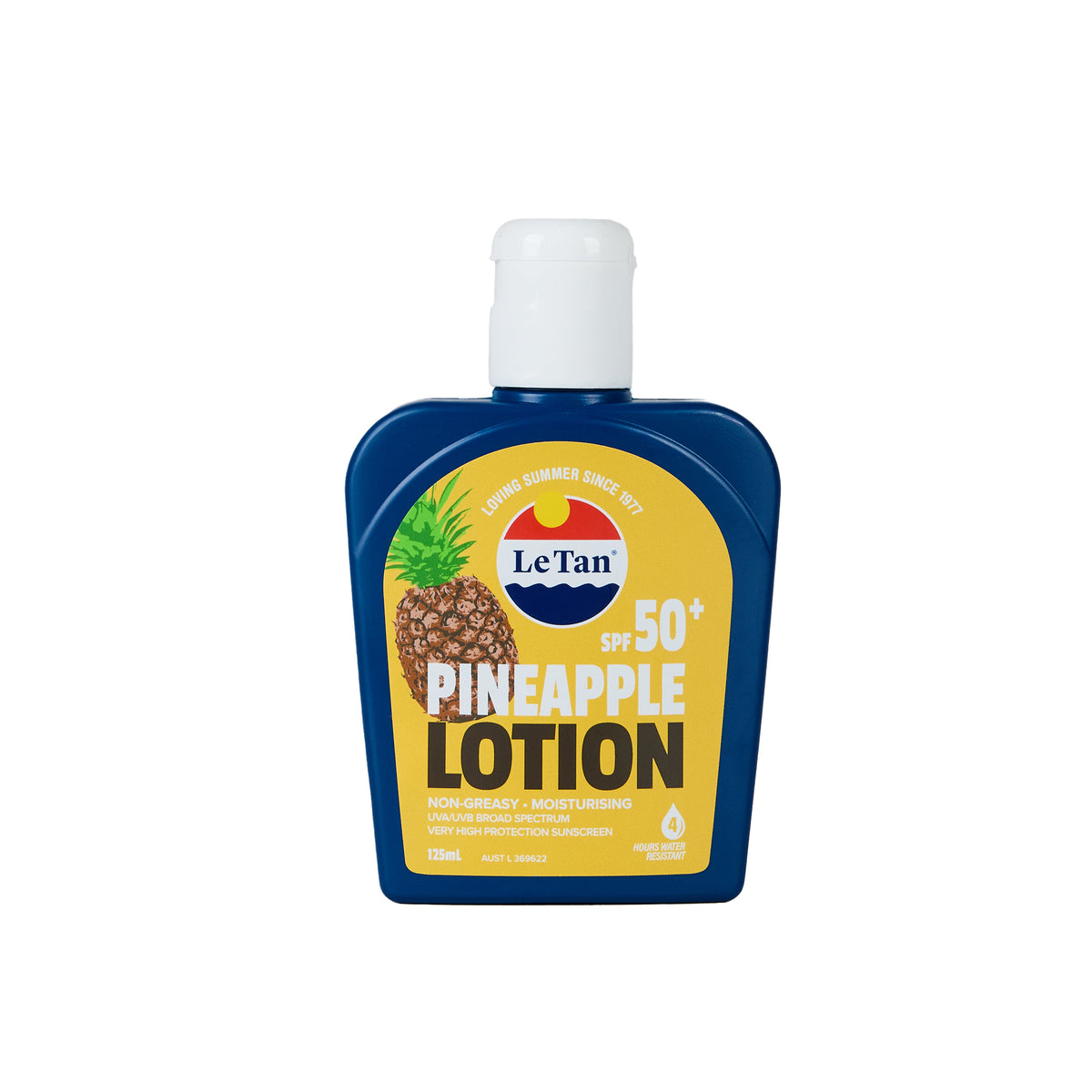 LE TAN SPF50+ PINEAPPLE 125ML