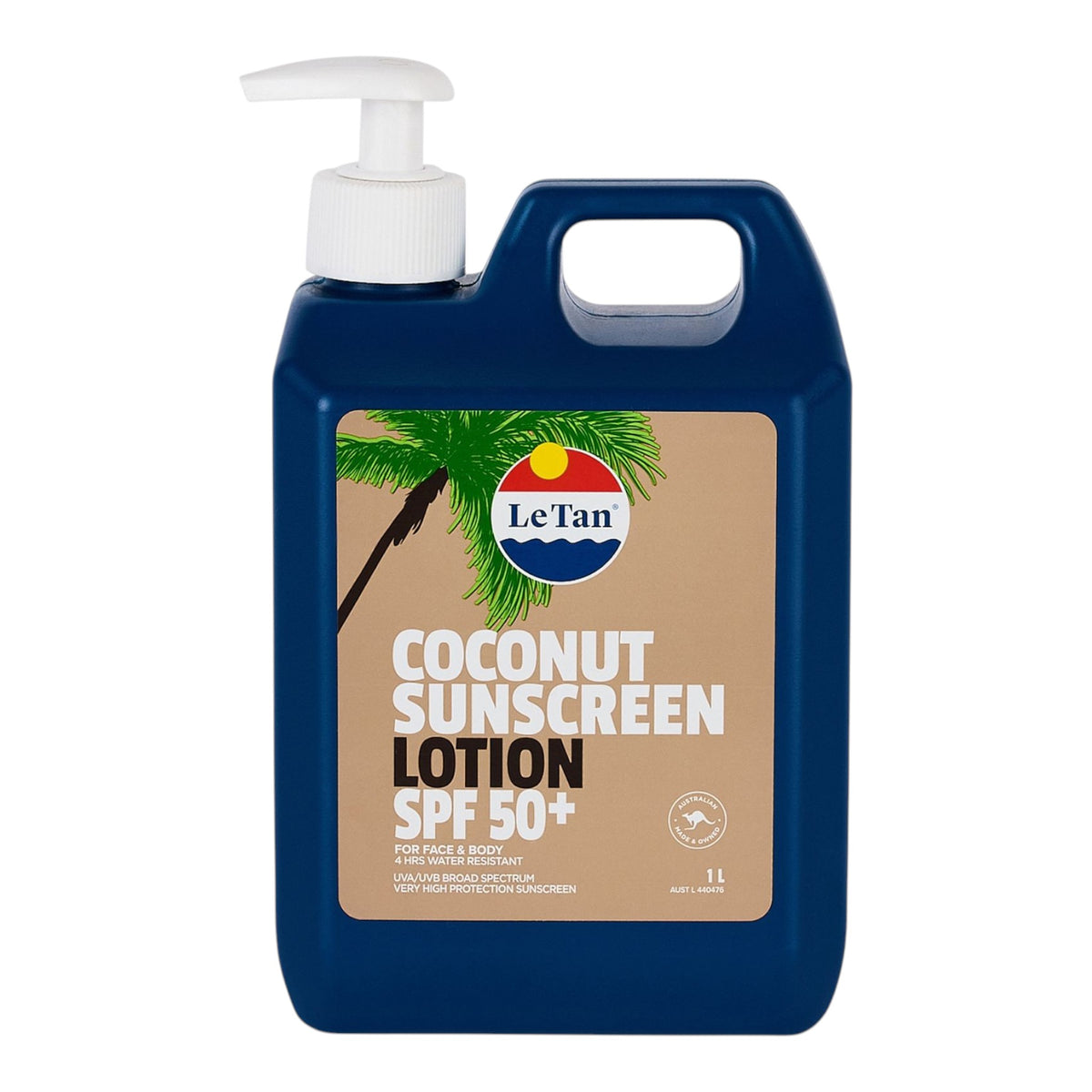 SPF50+ Coconut Sunscreen Lotion 1LT