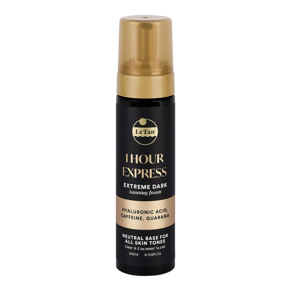 1HR Express Extreme Dark Tanning Foam 200ml