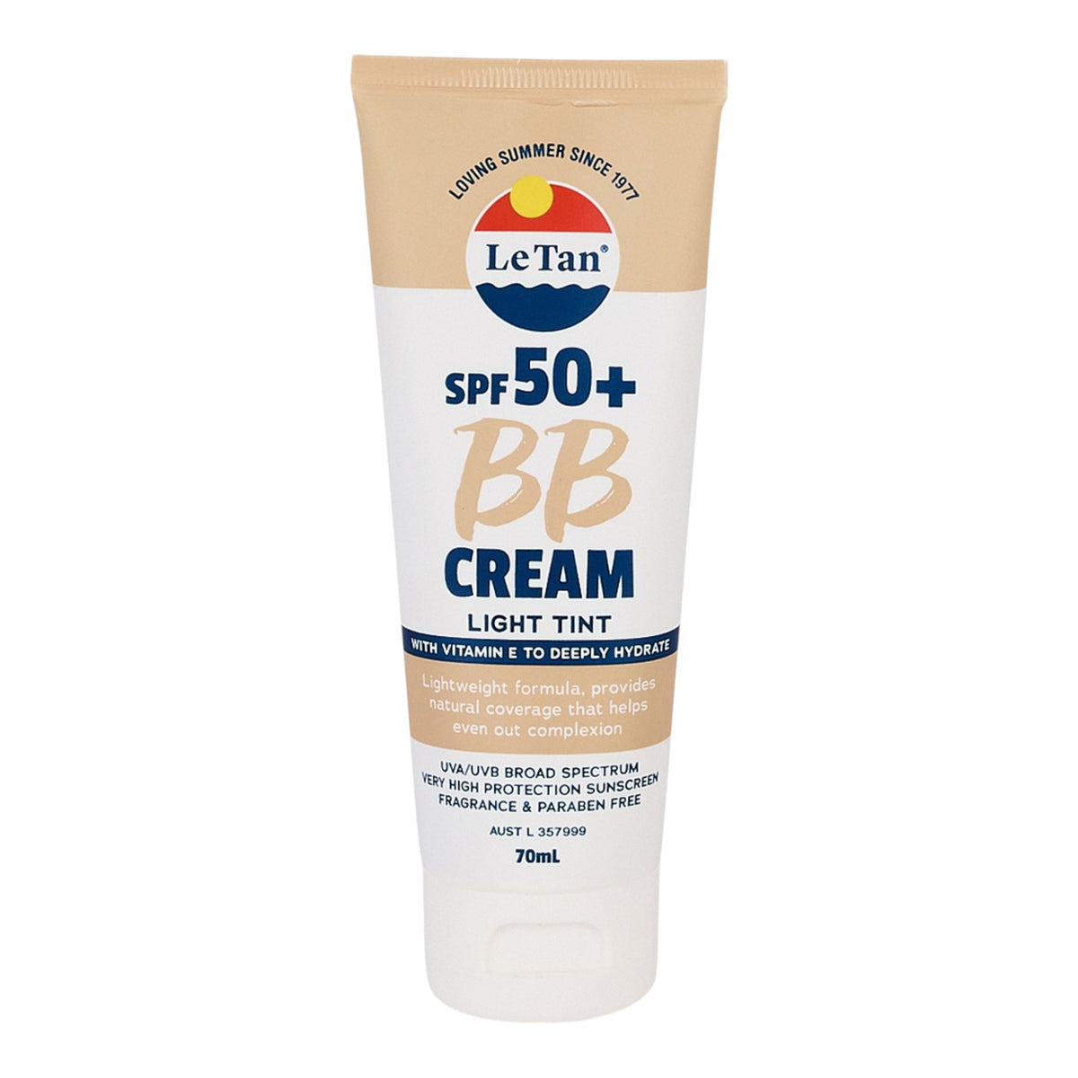 SPF50+ BB Cream Light Tint 70mL