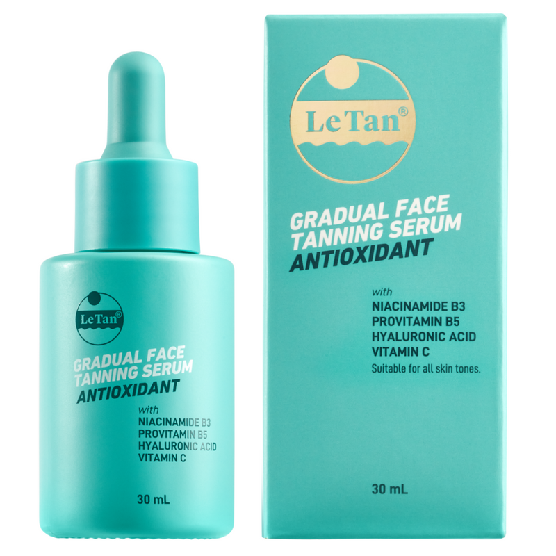 Gradual Face Tanning Serum - Antioxidant