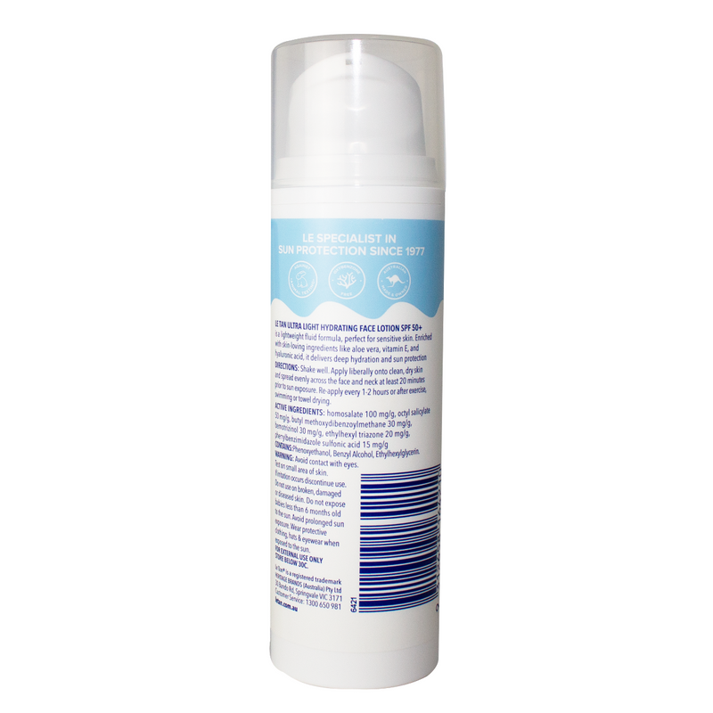 Ultra Light Hydrating Face Lotion SPF 50+ 50mL