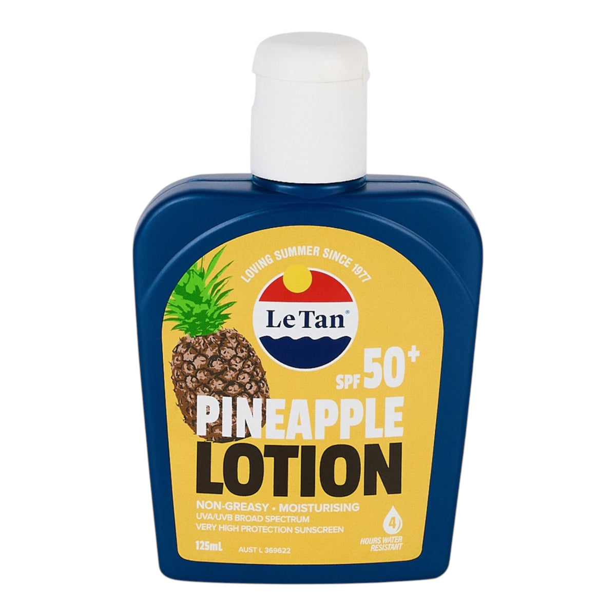 SPF50+ Pineapple Sunscreen Lotion 125ML