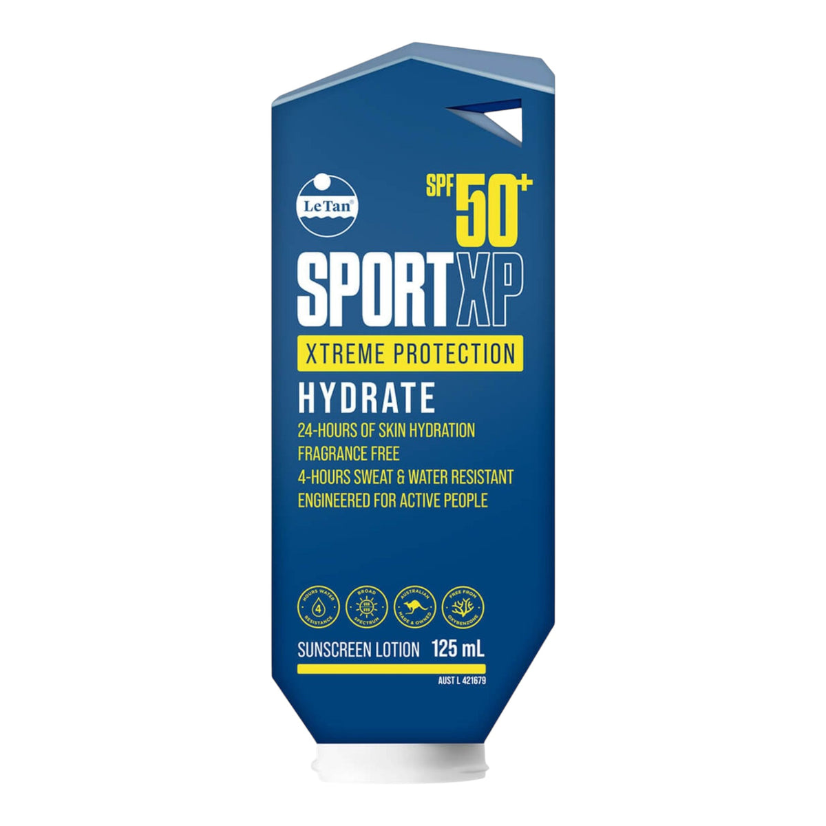 SPF50+ SportXP Xtreme Protection Hydrating Sunscreen 125ml