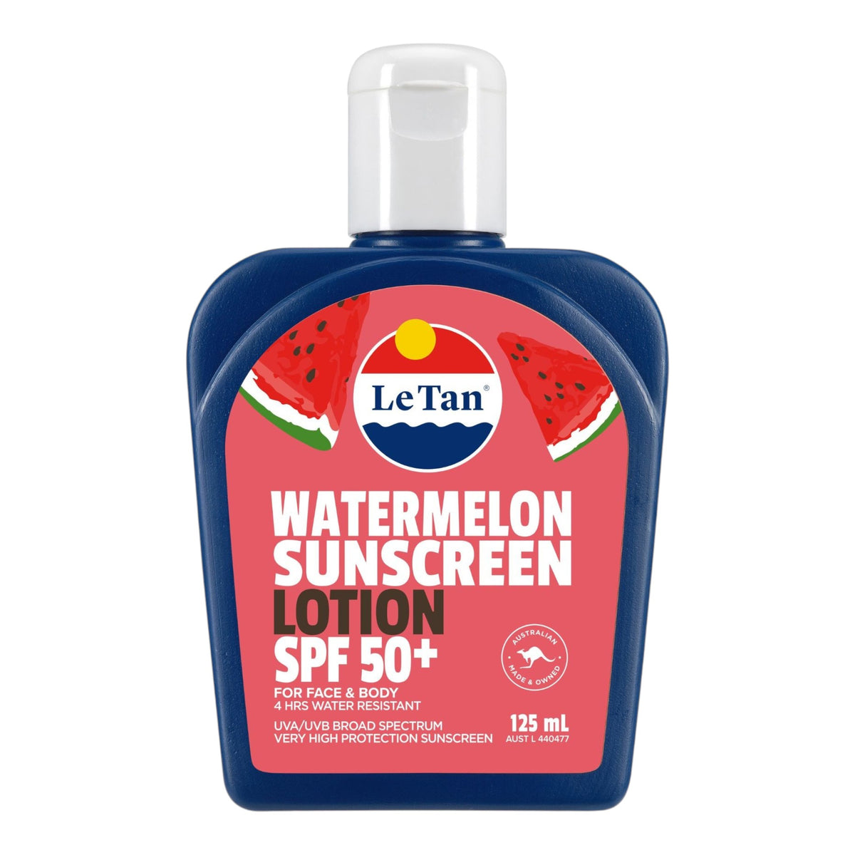 SPF50+ Watermelon Sunscreen Lotion 125ML