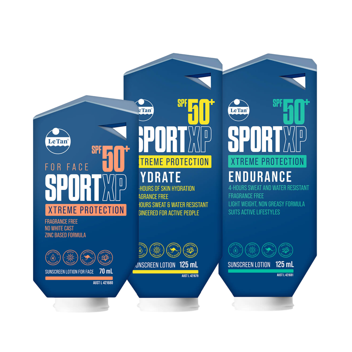 SportXP SPF50+ Sunscreen Bundle