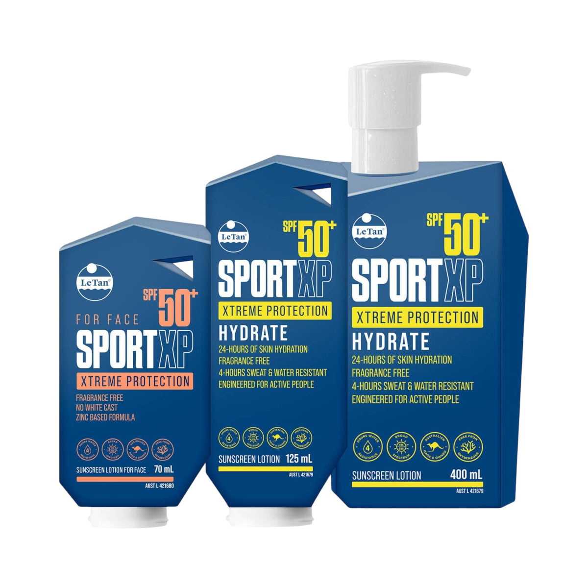 SPF50+ SPORT XP Hydrate Bundle
